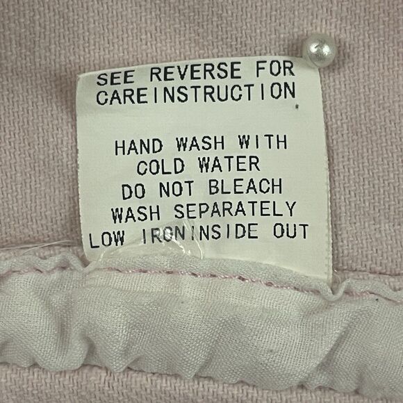 Hot & Delicious Denim Jacket Womens Size Small Pink OversizedDistressed ButtonUp - Picture 10 of 11